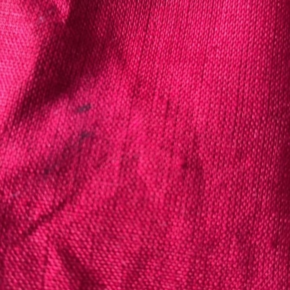 Talbots Petite Irish Linen Red Shift Dress Size 8 - Picture 10 of 10